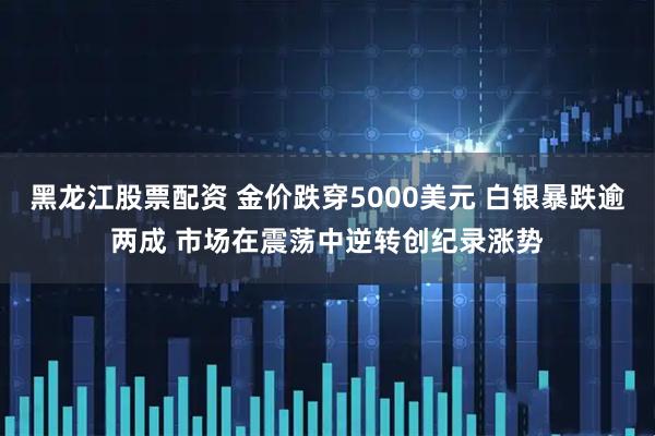 黑龙江股票配资 金价跌穿5000美元 白银暴跌逾两成 市场在震荡中逆转创纪录涨势